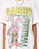 Goat Crew Rabbit RL Football T-Shirt White
