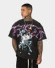 Goat Crew X Naruto Uchicha Brothers Colossal Premium Vintage T-Shirt Black Wash