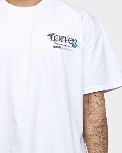 Loiter Euphoria Ultra Premium Vintage T-Shirt White