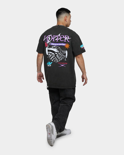 Loiter New Legacy Ultra Premium Vintage T-Shirt Black Wash