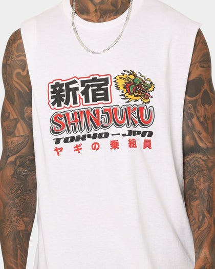 Goat Crew Shinjuku Muscle T-Shirt White
