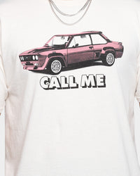 Goat Crew Call Me Vintage T-Shirt Off White