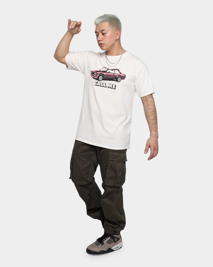 Goat Crew Call Me Vintage T-Shirt Off White