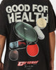 Goat Crew Good 4 Health Vintage T-Shirt Black Wash