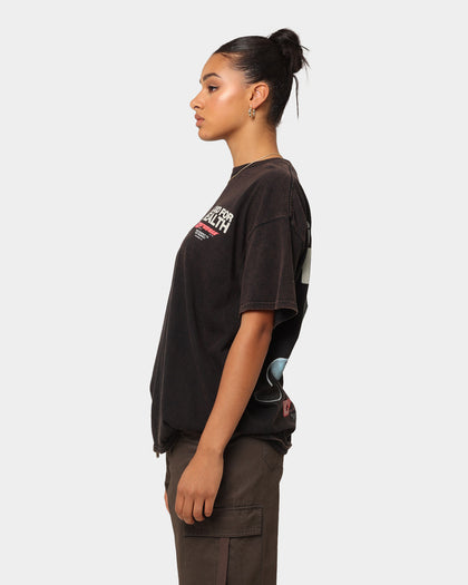 Goat Crew Good 4 Health Vintage T-Shirt Black Wash