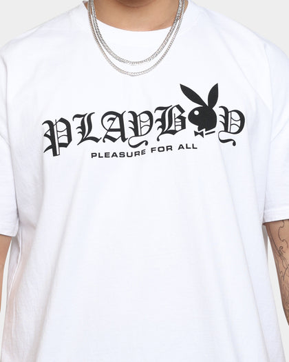 Playboy By CK Ol' English T-Shirt White