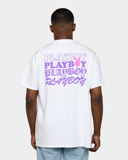 Playboy By CK Stacked T-Shirt White