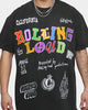 Rolling Loud Rolling Loud Line Up Vintage T-Shirt Black Wash