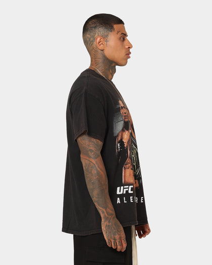 Goat Crew X UFC Alex Pereira Vintage T-Shirt Black Wash