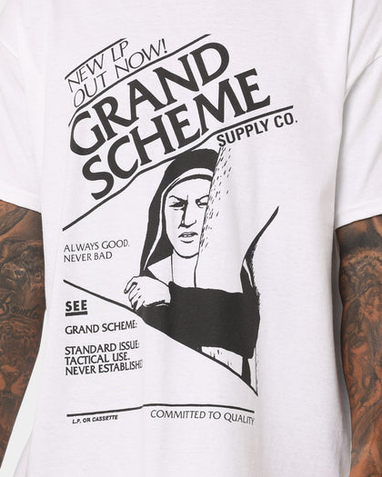 Grand Scheme Bad Flag T-Shirt White