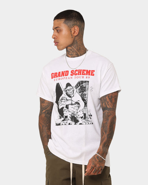 Grand Scheme Gorilla Tour T-Shirt White