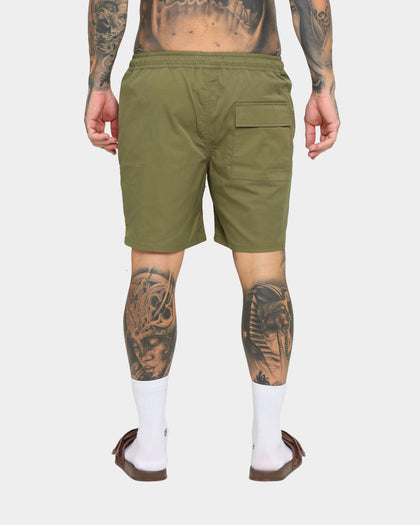 EN ES Utility Beach Shorts Khaki Green