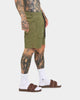 EN ES Utility Beach Shorts Khaki Green