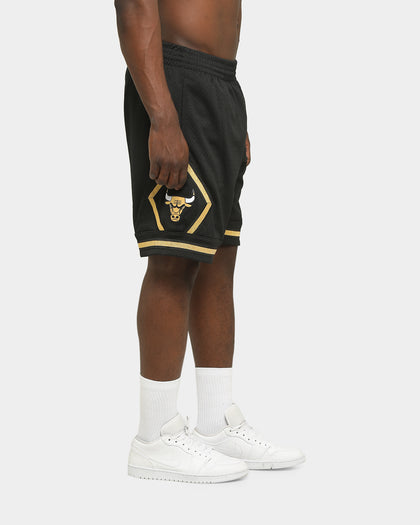 Mitchell & Ness Men's Chicago Bulls HWC Swingman Short Black/Gold