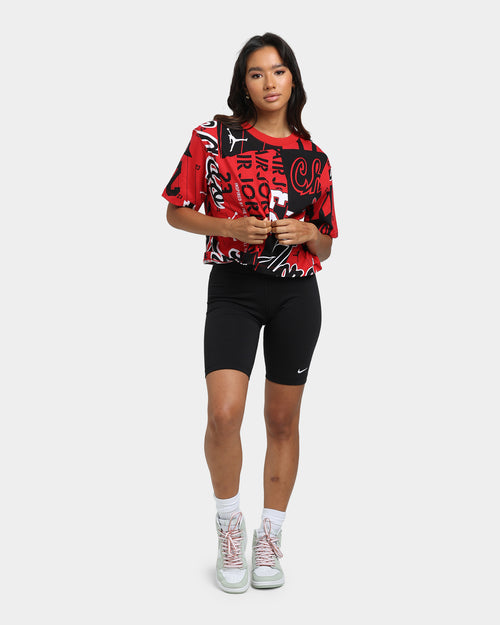 Nike Women's Nike Sportswear Essential Bike Shorts Black/White