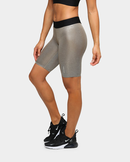 Dead Sport Women's Phantom Bike Shorts Gold/Black/Gold