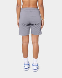 Stussy Women's Designs Pigment Fleece Shorts Charcoal