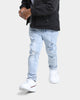 Lil Homme Rugueux Distressed Jean Light Blue