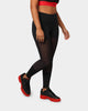 Reebok X Cardi B Women's High Raised Mesh Tights Black