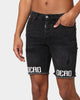 Dead Studios Destroy Denim Short Washed Black