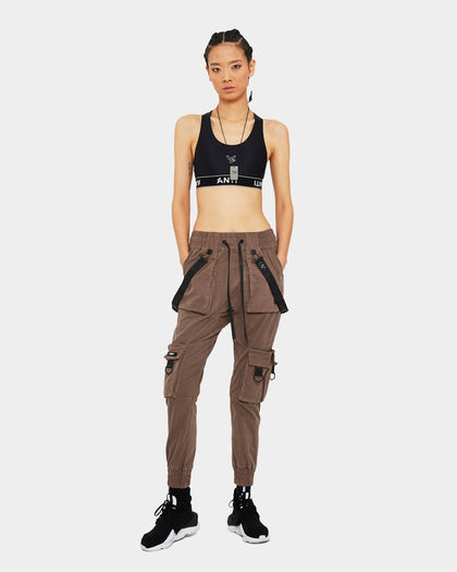 The Anti-Order Armed Forces Elite Joggers Brown Pigment