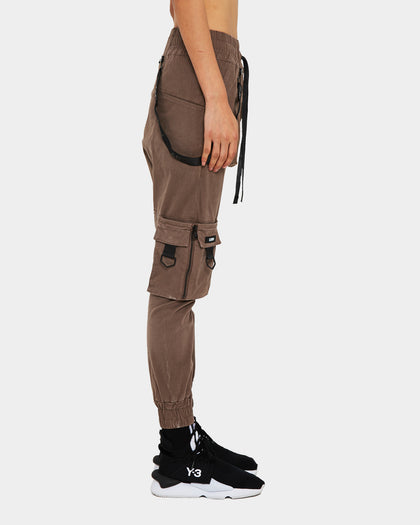 The Anti-Order Armed Forces Elite Joggers Brown Pigment