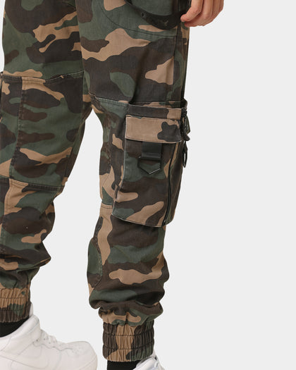 The Anti Order Armed Forces Elite Joggers Woodland Camo