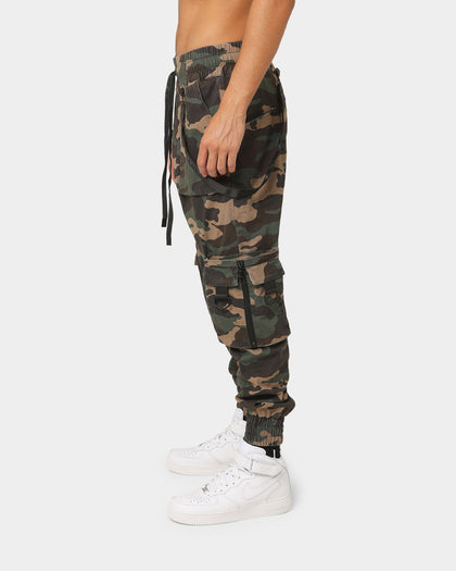 The Anti Order Armed Forces Elite Joggers Woodland Camo