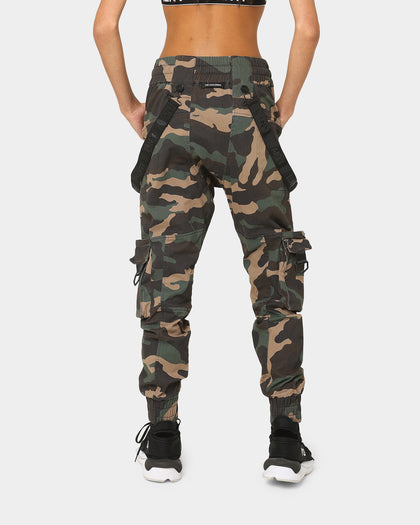 The Anti Order Armed Forces Elite Joggers Woodland Camo