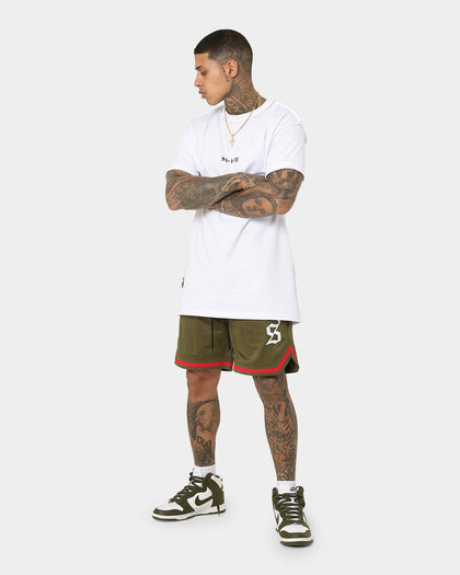 Saint Morta Envogue All-Star Basketball Shorts Khaki/Red