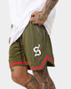 Saint Morta Envogue All-Star Basketball Shorts Khaki/Red