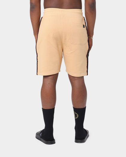 Last Kings Notoriety Tape Sweat Shorts Sand