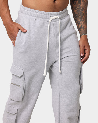 EN ES Cargo Track Pants Grey