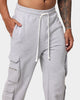 EN ES Cargo Track Pants Grey