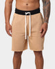 EN ES Fleece Ball Shorts Tan