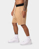 EN ES Fleece Ball Shorts Tan
