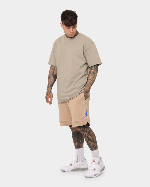Jordan Essential Fleece Diamond Shorts Hemp