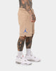 Jordan Essential Fleece Diamond Shorts Hemp