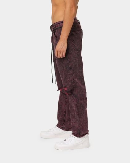 The Anti Order Post Dated Relaxed Jeans Acid Pink