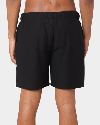 Champion Reverse Weave Varsity Shorts Black