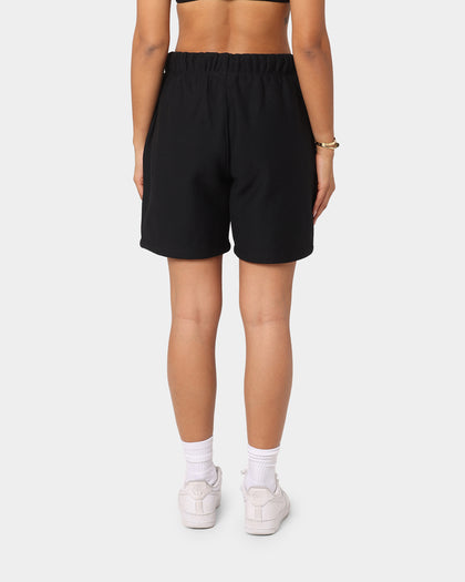 Champion Reverse Weave Varsity Shorts Black
