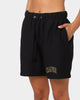 Champion Reverse Weave Varsity Shorts Black