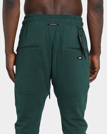 The Anti Order Non Money Sweat Pant Forest Green/White