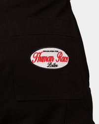 Loiter Double Knee Work Pants Washed Black