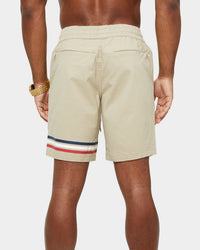 Carre Insigne Walk Shorts Stone