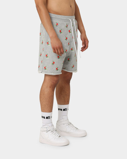 Carre Ament Repeat Rugueux Shorts Grey Marle