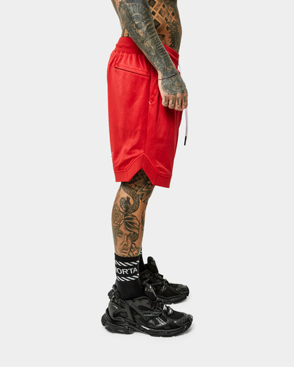 Saint Morta Alpha Homora Basketball Shorts Red