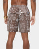 Carré Bandana Ultra LP Shorts Dark Brown