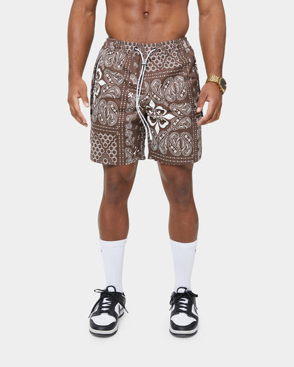 Carré Bandana Ultra LP Shorts Dark Brown