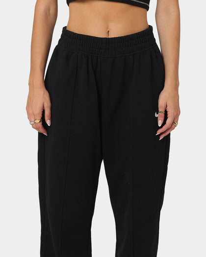 Nike Women's Sportswear Essentials Fleece Pants Black/White
